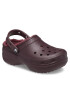 Crocs Papucs Classic Platform Lined Clog W 207938 Bordó - Pepit.hu