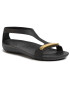 Crocs Szandál Serena Metallic Bar Sdl W 206421 Fekete - Pepit.hu