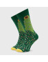 Curator Socks Unisex Magasszárú Zokni Sunflower Zöld - Pepit.hu