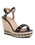 DeeZee Espadrilles LS4514-23A Fekete - Pepit.hu