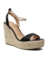 DeeZee Espadrilles LS5517-03 Fekete - Pepit.hu