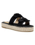 DeeZee Espadrilles WS19354-12 Fekete - Pepit.hu