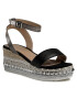 DeeZee Espadrilles WS210418-01 Fekete - Pepit.hu