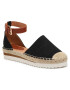 DeeZee Espadrilles WSK1621-01 Fekete - Pepit.hu