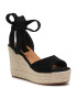 DeeZee Espadrilles WSS20346-01 Fekete - Pepit.hu