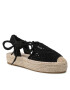 DeeZee Espadrilles WSS990-116 Fekete - Pepit.hu