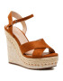 DeeZee Espadrilles WYL2489-1 Barna - Pepit.hu