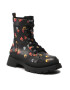 Desigual Bakancs Shoes Boot Flowers 22WSTP10 Fekete - Pepit.hu