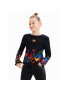 Desigual Blúz 23WGTK01 Fekete Regular Fit - Pepit.hu