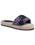 Desigual Espadrilles Inca Floral 21SSHA13 Fekete - Pepit.hu