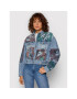 Desigual Farmer kabát DISNEY India 21WWED32 Kék Oversize - Pepit.hu