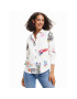 Desigual Ing Fahrenheit 23SWCW26 Fehér Regular Fit - Pepit.hu