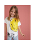 Desigual Póló SMILEY Hepburn 22SGTK13 Fehér Relaxed Fit - Pepit.hu