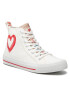 Desigual Sportcipő Beta Heart 22SSKA03 Fehér - Pepit.hu