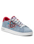 Desigual Sportcipő Cosmic Heart Denim 22SSKD05 Kék - Pepit.hu