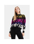 Desigual Sweater 23WWJF05 Fekete Regular Fit - Pepit.hu