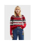 Desigual Sweater Buddy 22WWJFAN Piros Relaxed Fit - Pepit.hu