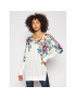 Desigual Sweater Georgina 21SWJF68 Fehér Regular Fit - Pepit.hu