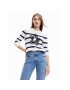 Desigual Sweater Zaida 23SWJF47 Fehér Regular Fit - Pepit.hu