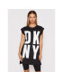 DKNY Póló P1RHRB2M Fekete Regular Fit - Pepit.hu