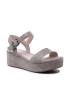 ECCO Szandál Elevate Plateau Sandal 20901305529 Szürke - Pepit.hu