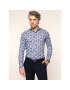 Emanuel Berg Ing Hv-Harvard PEB46480 Kék Slim Fit - Pepit.hu