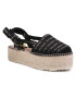 Eva Minge Espadrilles EM-14-07-000728 Fekete - Pepit.hu