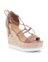 Eva Minge Espadrilles EM-44-07-000542 Barna - Pepit.hu