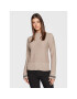 Fabiana Filippi Sweater MAD222W062 Bézs Regular Fit - Pepit.hu