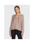 Fabiana Filippi Sweater MAD222W069 Bézs Oversize - Pepit.hu