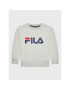 Fila Pulóver Sveg Logo Crew FAK0199 Szürke Regular Fit - Pepit.hu