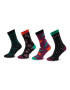 Fun Socks 4 pár hosszú szárú unisex zokni Gift Box Unisex FS-FU71107 Színes - Pepit.hu