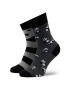 Funny Socks Unisex Magasszárú Zokni Panda SM1/35 Szürke - Pepit.hu