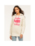 G-Star Raw Pulóver Boyfriend Diamond Line Graphic Hooded D16236-A613-971 Szürke Loose Fit - Pepit.hu