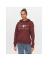 Gant Pulóver Rel Archive Shield Hoodie 4204567 Piros Relaxed Fit - Pepit.hu