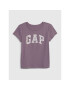 Gap Póló 787216-08 Lila Regular Fit - Pepit.hu