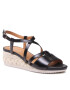 Geox Espadrilles D Ischia Corda D35HHA 00043 C9999 Fekete - Pepit.hu