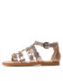 Geox Szandál J Sandal Karly Girl J3535D0CFNFC7018 S Arany - Pepit.hu