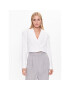 Gina Tricot Zakó Tammie cropped blazer 19802 Fehér Regular Fit - Pepit.hu