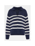 Gina Tricot Sweater 20762 Sötétkék Boxy Fit - Pepit.hu