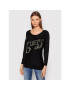 Guess Sweater W2RR22 Z2NQ0 Fekete Relaxed Fit - Pepit.hu