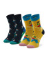 Happy Socks 2 pár hosszú szárú gyerek zokni KIIT02-6500 Színes - Pepit.hu