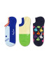 Happy Socks 3 pár unisex bokazokni LUK39-6000 Színes - Pepit.hu