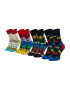 Happy Socks 4 pár hosszú szárú unisex zokni XDNY09-0200 Fekete - Pepit.hu