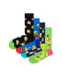 Happy Socks 4 pár hosszú szárú unisex zokni XYUM09-0200 Színes - Pepit.hu