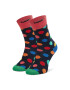 Happy Socks Hosszú gyerek zoknik KBDO01-6001 Fekete - Pepit.hu