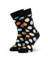 Happy Socks Unisex Magasszárú Zokni BD01-099 Fekete - Pepit.hu