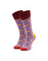 Happy Socks Unisex Magasszárú Zokni CAR01-5000 Lila - Pepit.hu