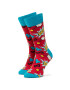 Happy Socks Unisex Magasszárú Zokni DAD01-4000 Piros - Pepit.hu