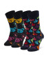 Happy Socks Unisex Magasszárú Zokni DOG02-9050 Színes - Pepit.hu